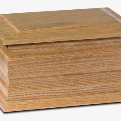 CHELMSFORD Ashes Casket Light Oak