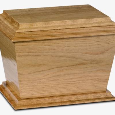 OXFORD Ashes Casket Light Oak